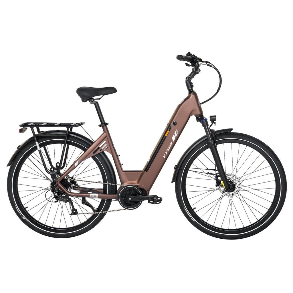 TTGO C7 SE All-Terrain High-end Electric Bicycle 36V18Ah Battery 28 Inch Wide Tires 250W Motor E- Mountain Bike With TowSeat