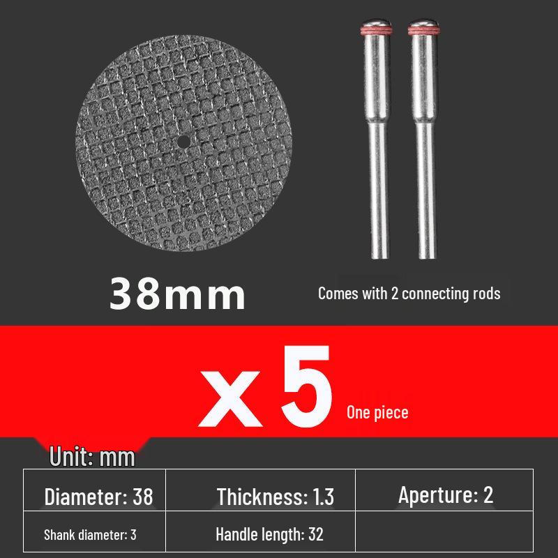Mini Angle Grinder Blades - Resin Cutting Discs & Grinding Wheels for Stainless Steel