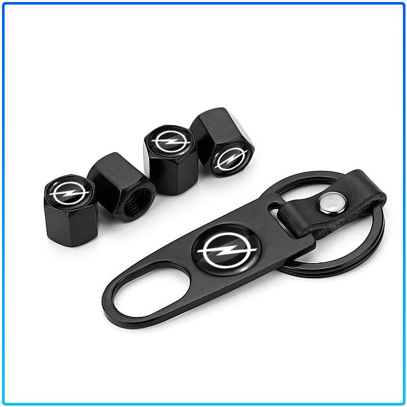 1Pcs Car Keychain Auto Tire Valve Cap Car Emblem Accessories For Opel Astra H G Corsa Insignia Astra Antara Meriva Zafira Interior