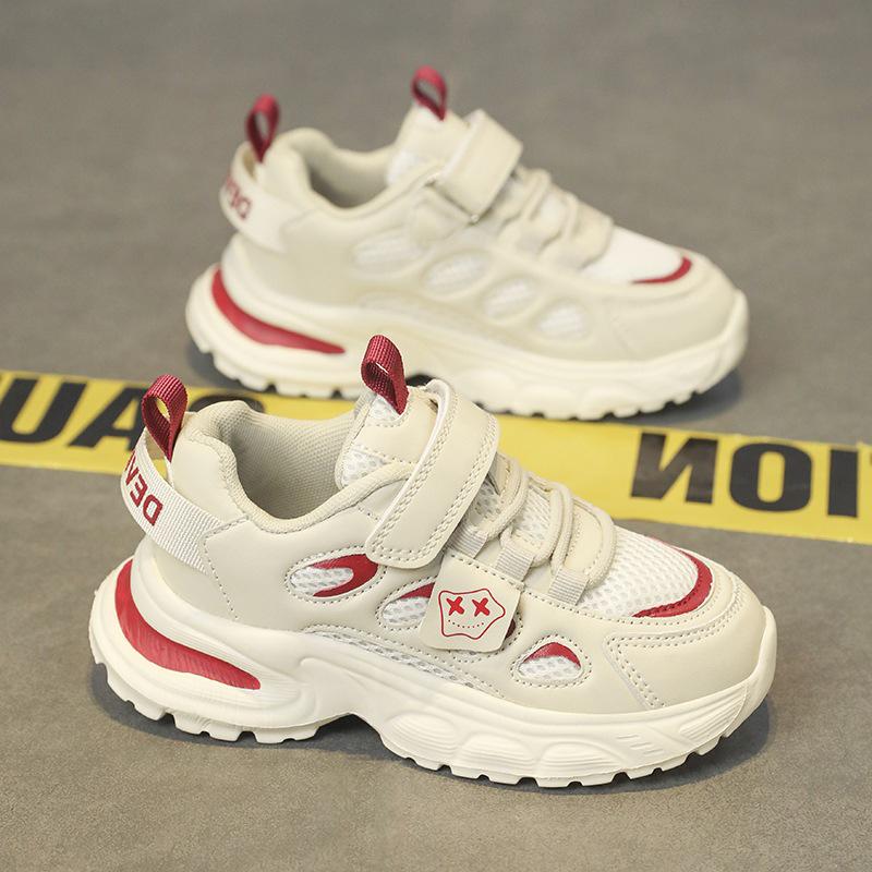 Children's Chunky Sneakers - Summer Breathable Mesh, Non-Slip Sports Shoes for Boys and Girls