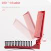 Anti Static Folding Comb Travel Combs Hair Massage Comb Foldable Hair Comb  Girl