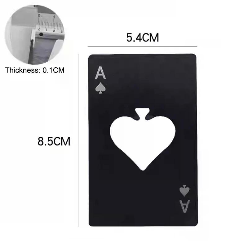 2/3 Stück Edelstahl-Schaufeln Ein Winzer Flaschenöffner Spielkarten Bieröffner, Restaurant/Bar Kreditkarte Bierflaschenöffner