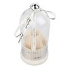 Makeup Brush Storage Holder 360 Degree Rotatable Makeup Organizer Dustproof Waterproof Holder for Lipstick Cosmetic