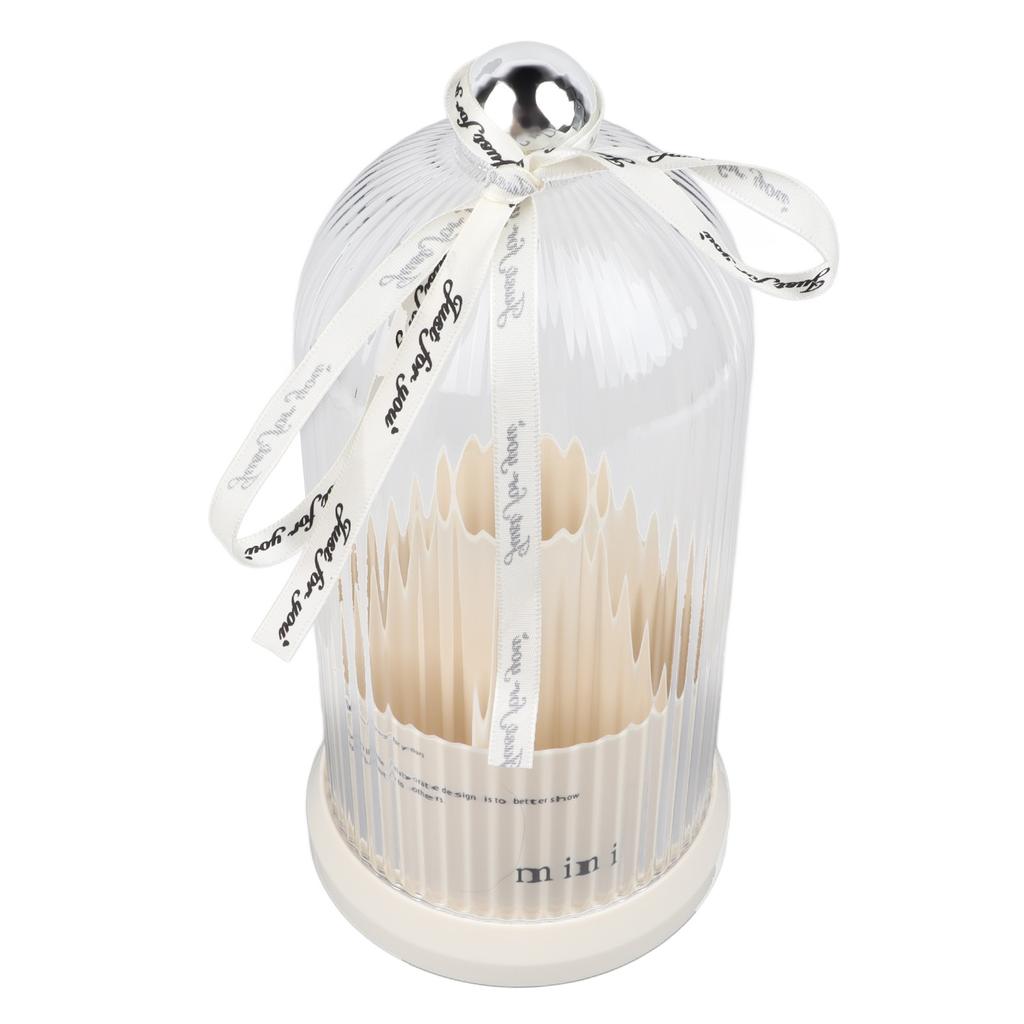 Makeup Brush Storage Holder 360 Degree Rotatable Makeup Organizer Dustproof Waterproof Holder for Lipstick Cosmetic