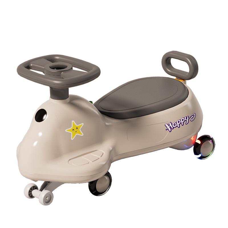 

Машинка-виггл с защитой от опрокидывания и бесшумными колесами для детей в возрасте 1-6 лет