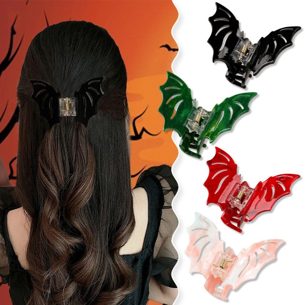 

Y2k Bat Claw Clip Halloween Bat Hairpin Creative Bat Wing Hair Claw Festival
