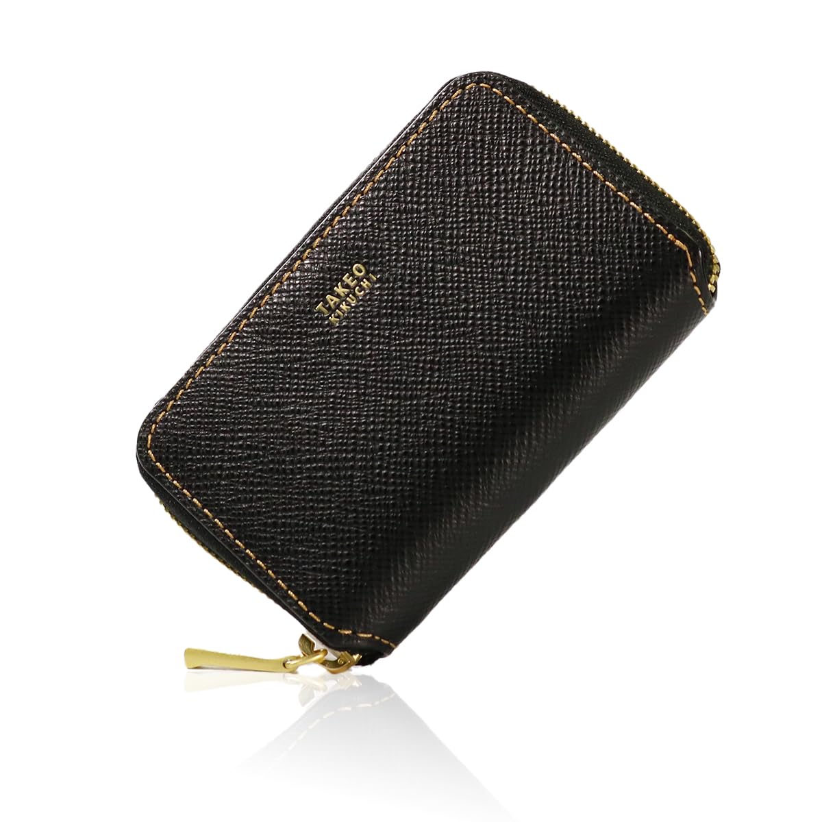 

Чехол для ключей из натуральной кожи Panama Custom Color Our Limited Black Gold 729622 Black x Gold [Takeokikuchi] Мужская [28]