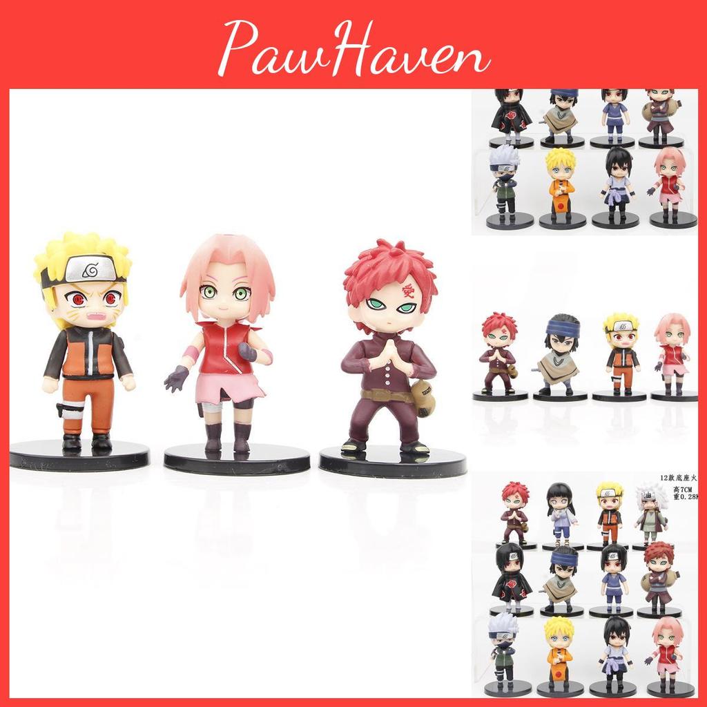 Naruto Pvc Unique Collectibles With Cute 7cm Designs Perfect For Decor Home