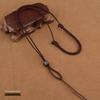 High-Grade Woven Necklace Rope for Men and Women - Versatile Style Ring and Jade Pendant Accessory