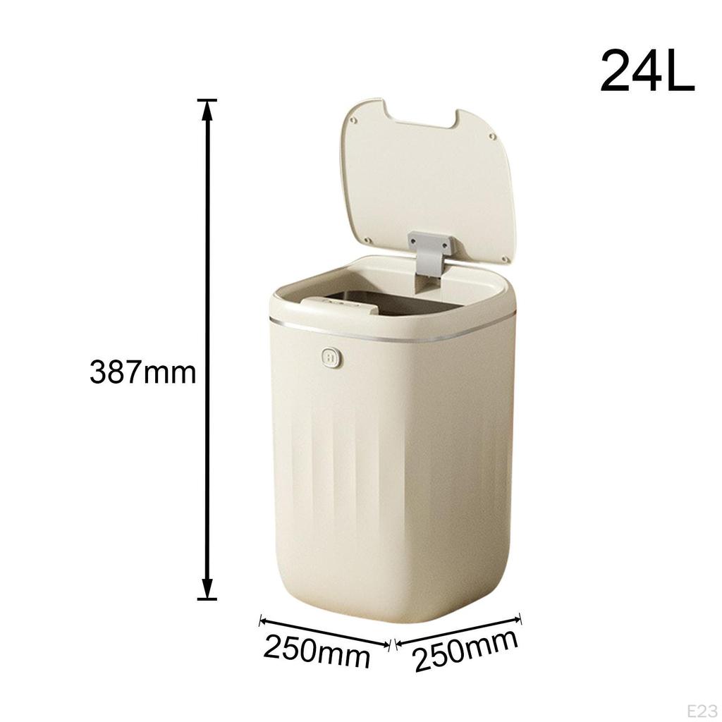 Automatic Garbage Can Touchless Container Bin Quiet with Lids Waterproof Bedroom