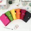 A7 Felt Pocket Book: Portable, Stylish Notebook for Girls – Grid, Blank, and Lined for Financial Management Diary.