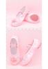 Ballet Dance Soft Sole Pink Satin Shoes for Women & Girls - Lace-Free, Ideal for Summer Performance & Practice