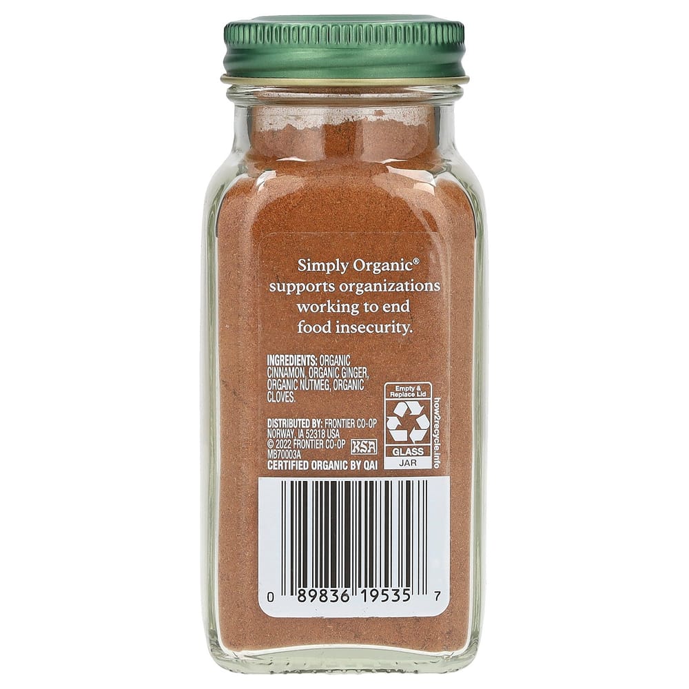iHerb Simply Organic Pumpkin Spice 55g (1.94 oz)