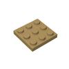 MOC 10PCS 11212 3x3 Tire Plate Building Blocks Kit High-Tech Board Light Panel Bricks Particle Toys Children Birthday Kid Gifts