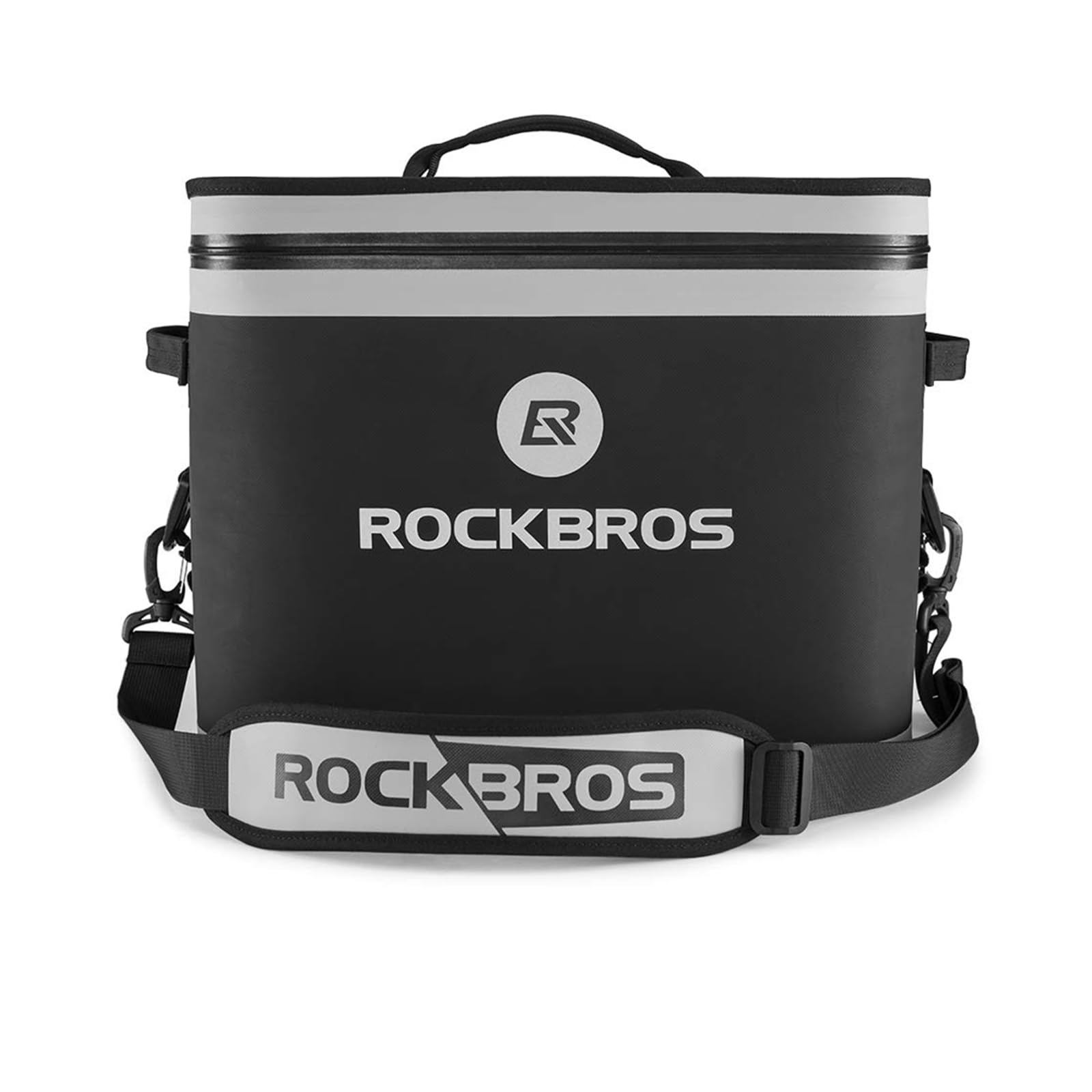 

ROCKBROS Small Soft Cooler Box, 20L Large Capacity, Keeps Food Cold for Approximately 48 Hours, Perfect for Fishing, Camping, Lunchboxes, BBQs,