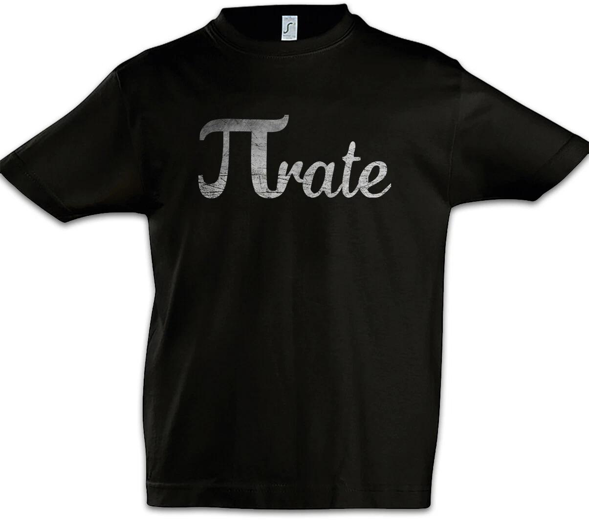 Pirate Boys kids boys T-Shirt Pi Maths Fun Nerd Math Teacher Professor Scientist 100