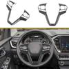 Car Steering Wheel Decorative Sequins Steering Wheel Frame Cover Trim for Isuzu D-Max Dmax  2022 2023