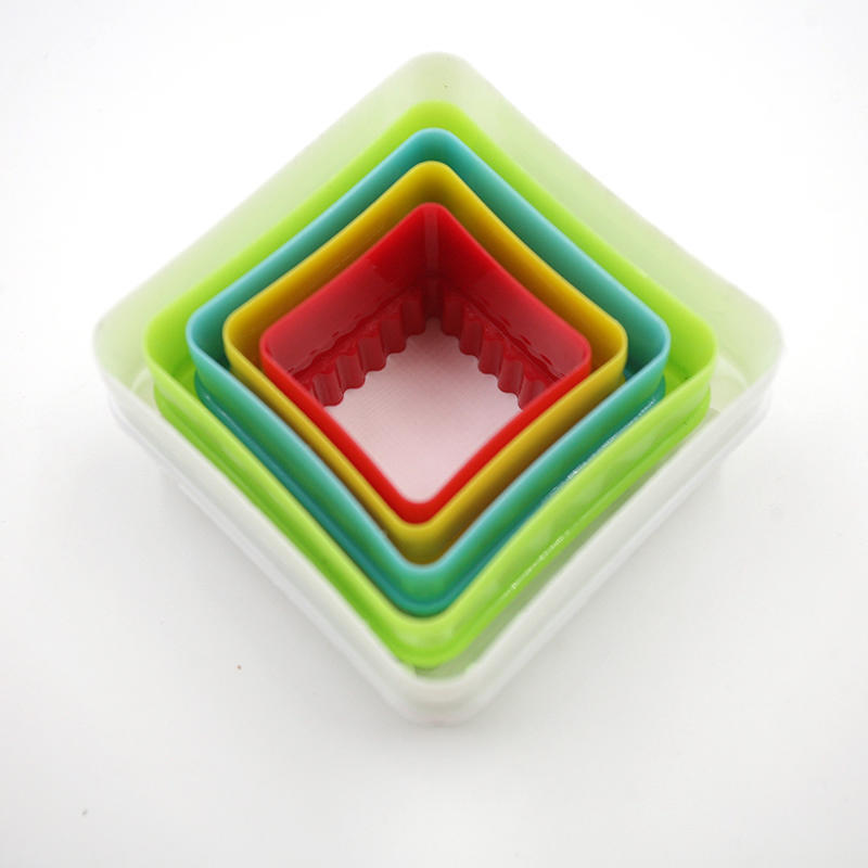 Fondant Biscuiți Tort Cookie Maker Formă Matriță Tăietor Margine Petrecere Bricolaj Instrument Plastic