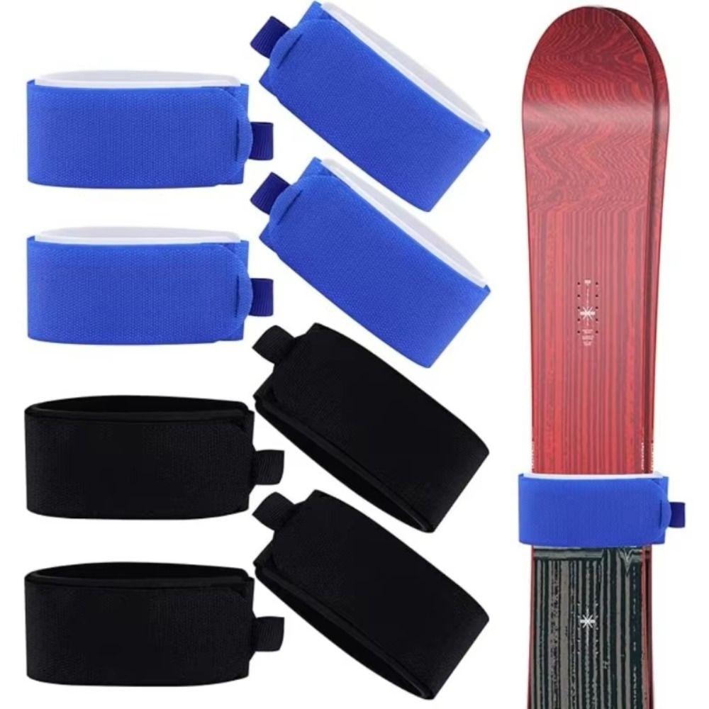 Band Wrap Ski Fastener Straps Adjustable Snowboard Binding Straps Ski Wraps Ties  Winter Sports