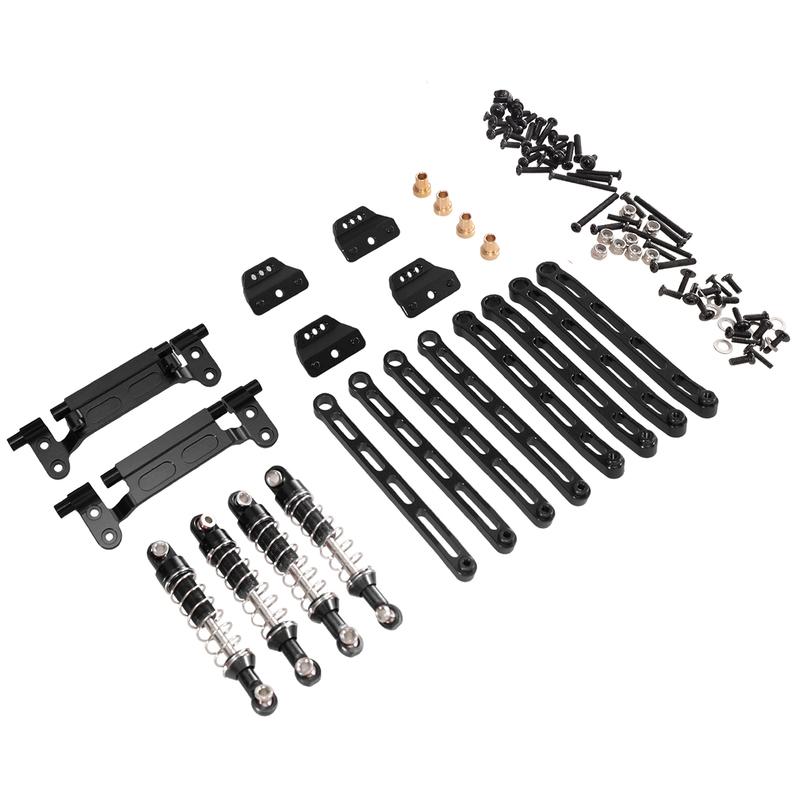 Suitable for MN model 1/12 MN168 MN78 RC Car metal upgrade external spring shock absorber fixed rod parts accessories