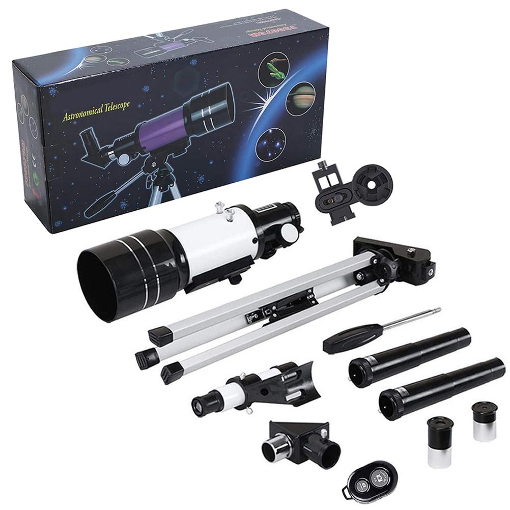 Astronomy Telescopes for Kids Adults Professional Astronomical Refracting Telescope with Tripod and