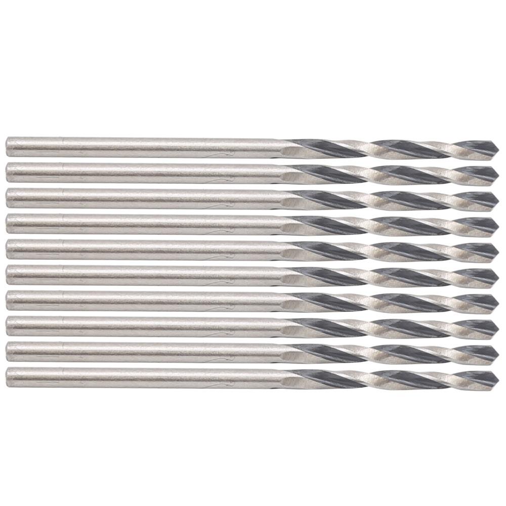 10pcs Straight Shank Twist Drill Bit Micro Size Cobalt Drill Bit Hand Tools
