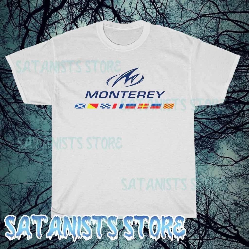 New Monterey Boats Yachts Company Logo Men s T-shirt funny size S to 5XL XL