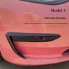 Tesla Model Y/3 Bumper Fog Light Anti-Collision Decorative Frame & Wind Knife Headlight Eyebrow