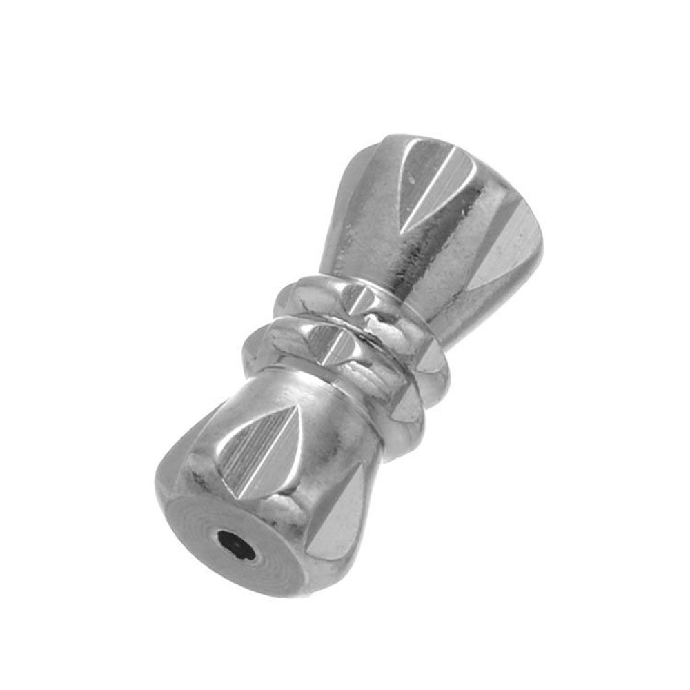 

DIY Connector Accessories Connect buckle Spacer Beads Screw Clasps Jewelry Making Findings Hole серебряный