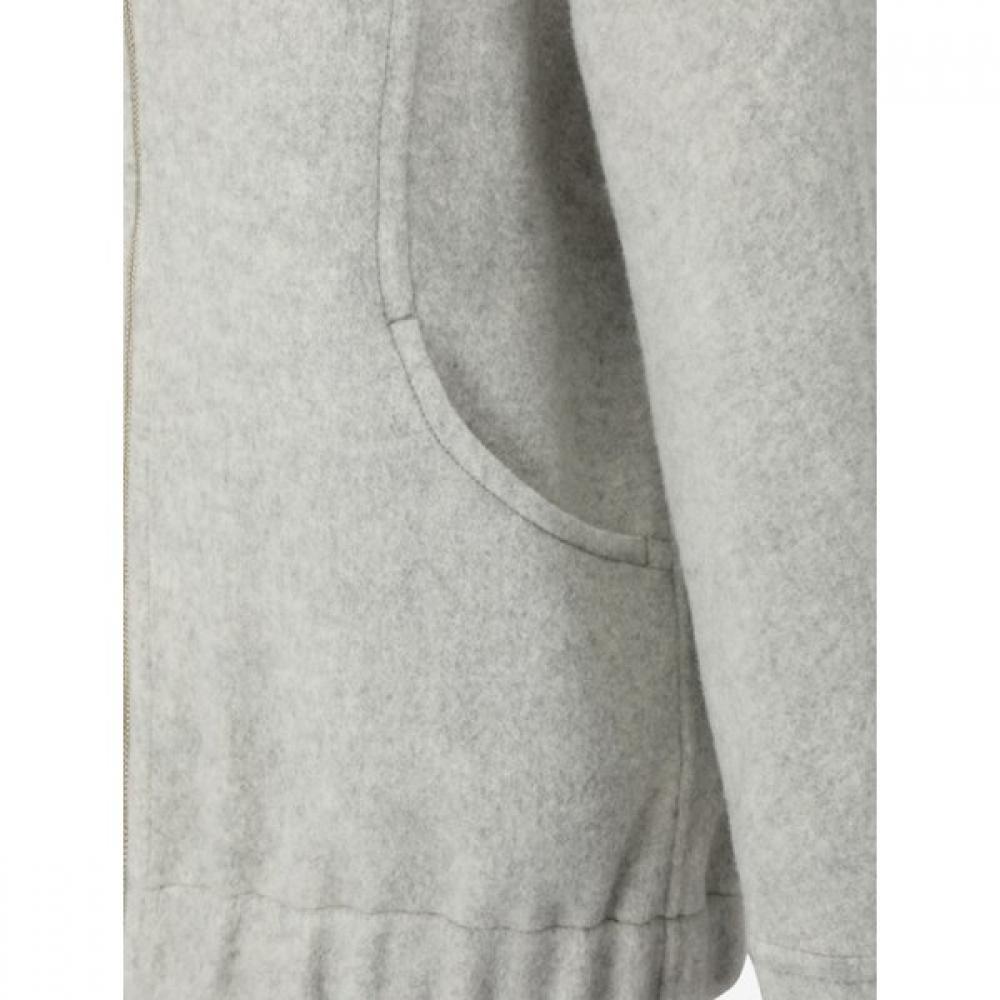 Cc Collect High Neck Wool Zip Up Short Coat C254msg504