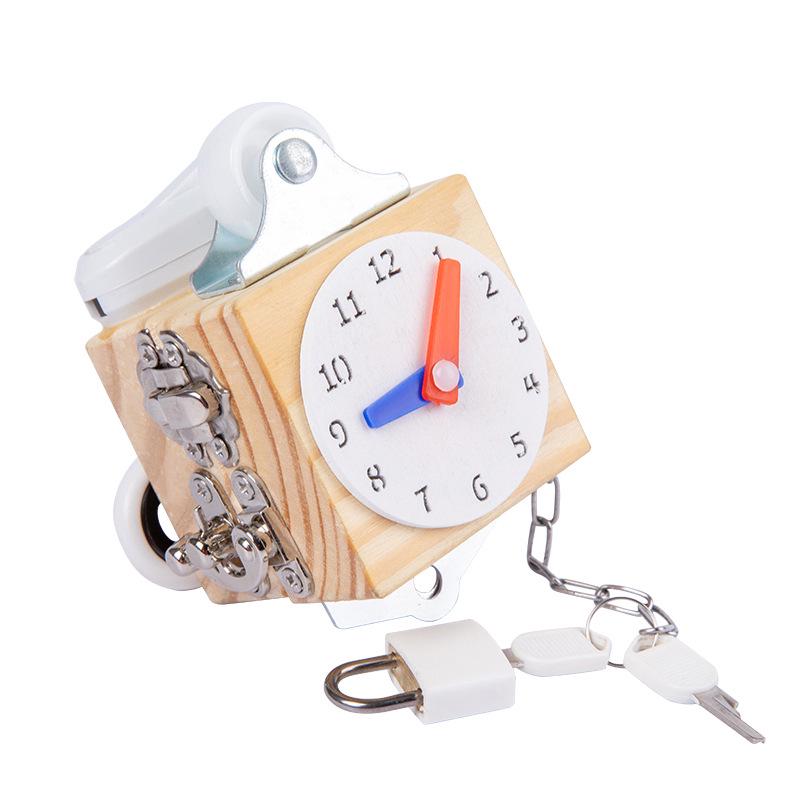 Montessori Compass Busy Board: Educational Lock Toys for Children s Cognitive Development