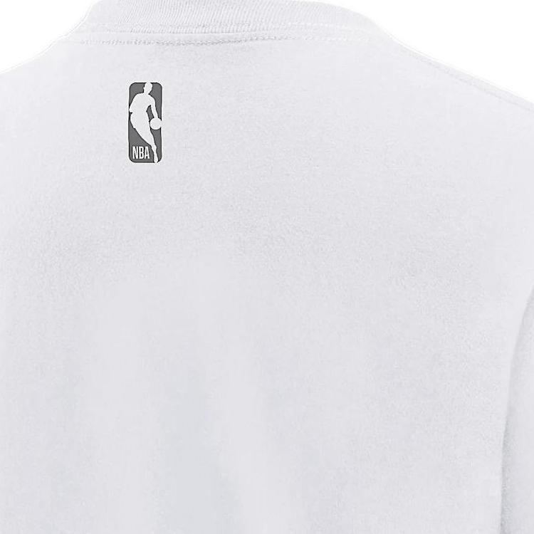 Nike NBA Collaboration Dallas Mavericks T-Shirt FW24 Essential City Edition Fashion Versatile Comfortable Short Sleeve Kids Tops White 9Z2B7NBED-DAL