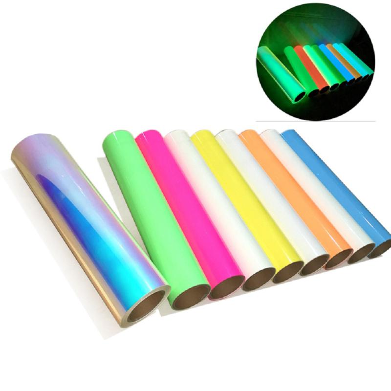 1 Pack Pu Micro-elastic Heat Transfer Hot Luminous Lettering  Film