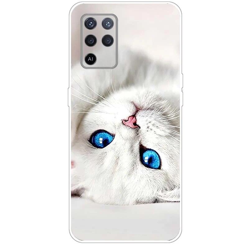 

Чехол для OPPO F19 F19Pro, модный чехол с сердечным принтом, мягкая задняя крышка из ТПУ для OPPO Reno5 F 5 Lite, OPPOF19 Pro, CPH2285, чехлы для телефонов OPPO Reno5 Lite