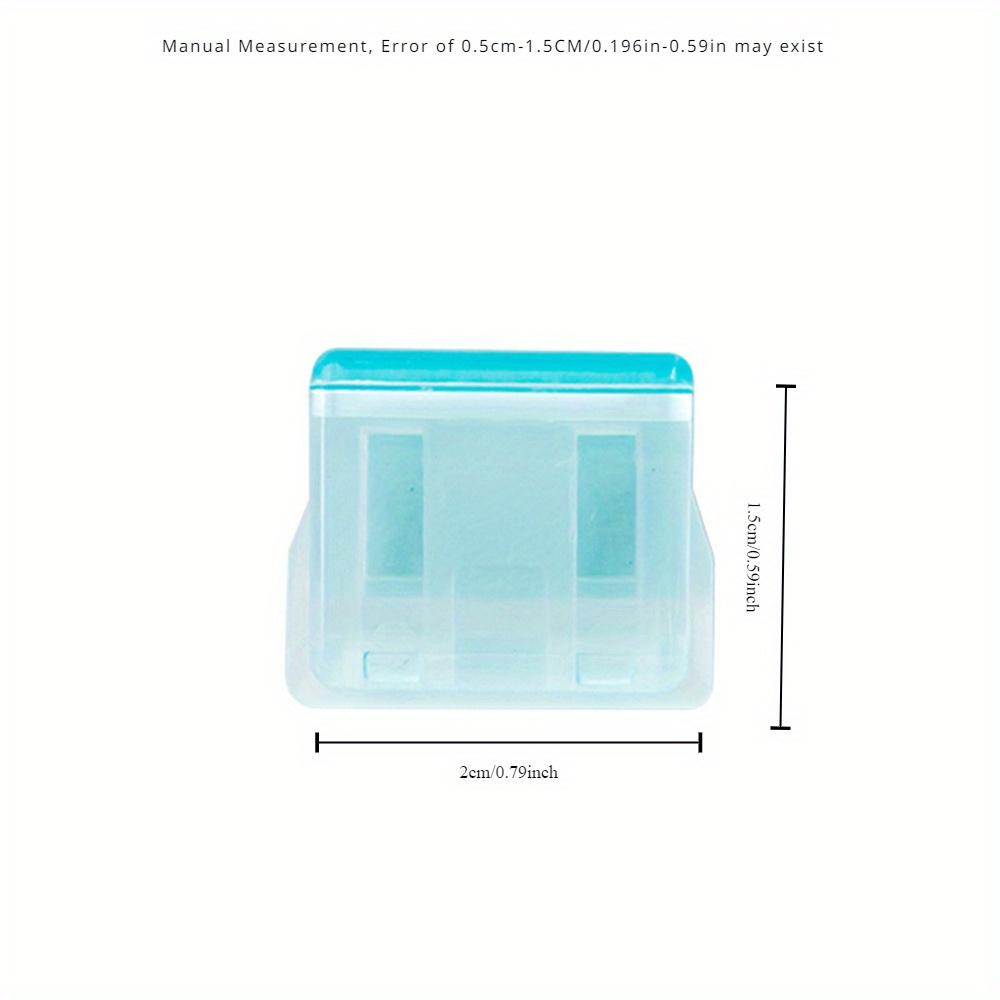 30 Mini Colorful Transparent Paper Clips - The Perfect Choice for Office And School Documents, Bookmarks, And Page Markers