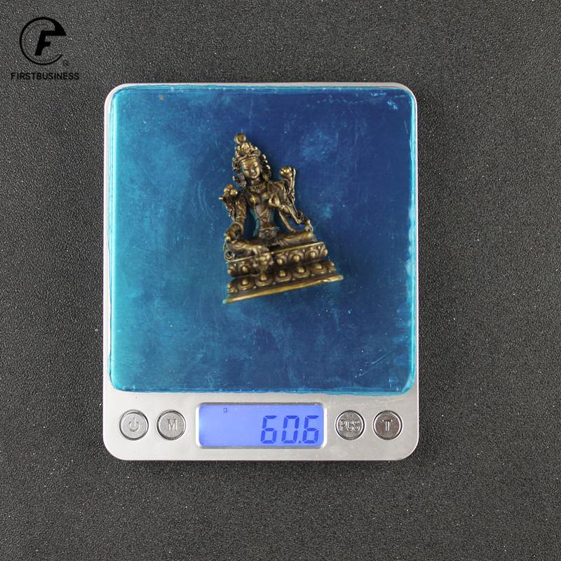 Aprox 5.5CM Height Green Tara Small Copper Statues Tantric Statues Buddha Statue Buddhism Buddhist Figure Figurine Desktop