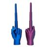 3D Printed Retractable Middle Finger Telescopic Middle Finger Figurine Stress Relief Toy Home Office Living Room Desktop Decoration Ornament Gag Gift