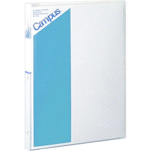 KOKUYO Loose-Leaf Binder, Campus, A4, 30-hole, Maximum 100 Sheets, Blue, RU-152B