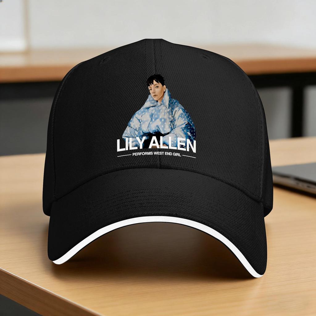 Summer Lily Allen - West End Girl Tour Aym Baseball Cap Hiking Fishing Unisex-Teens Breathable Snapback Cap