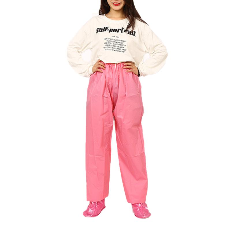 2/4 Pcs Women Men Portable Non-disposable Rain Pants Unisex Reusable Waterproof Work Wear Fishing Outdoor Snow Trousres