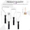 Fiberglass Roller Tool Laminating Paint Kit Easy to Use Portable with Detail Brushes for