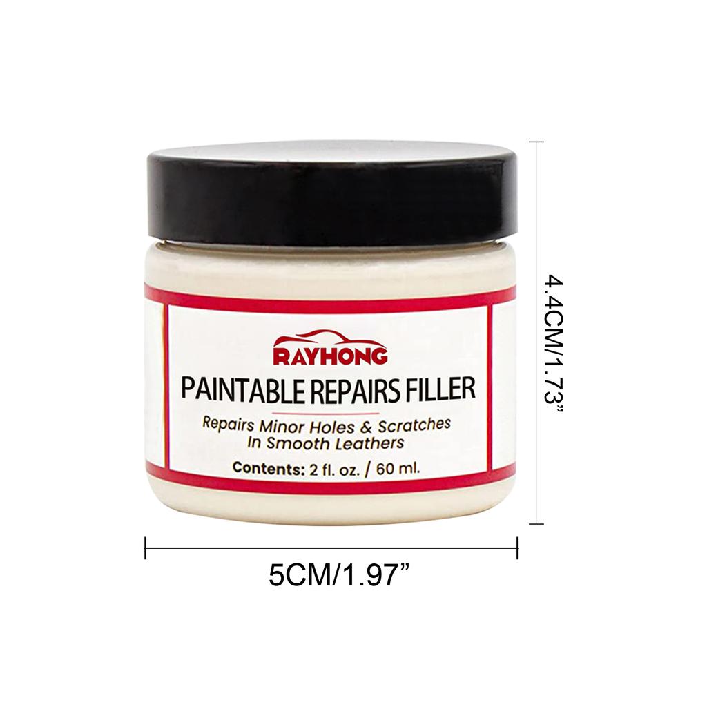 Leather Restoring Paste Natural Leather Filler Repair Compound Leather Restoration Cream For Tears Crack Burns Holes Filler