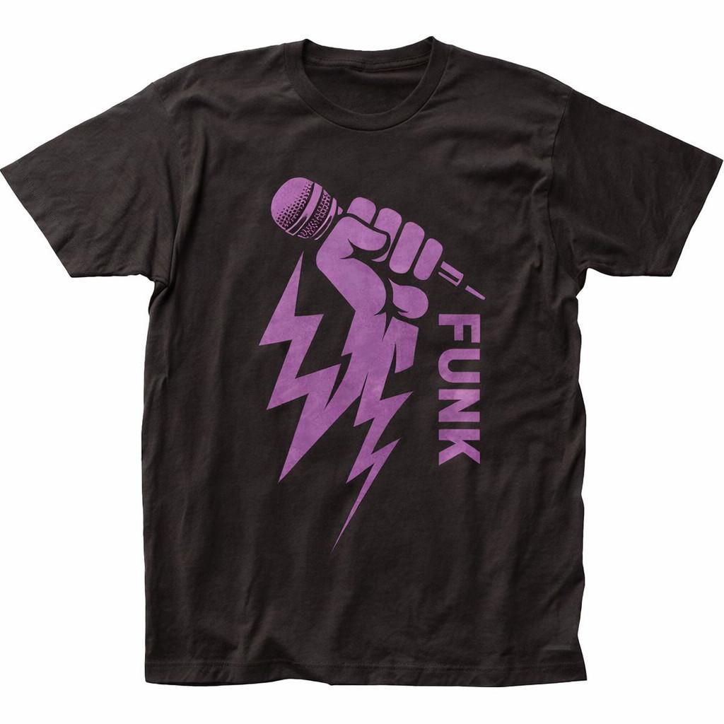 Classic Psychedelic Funk Graphic T Shirt Men Black Vintage Style Tee XXL