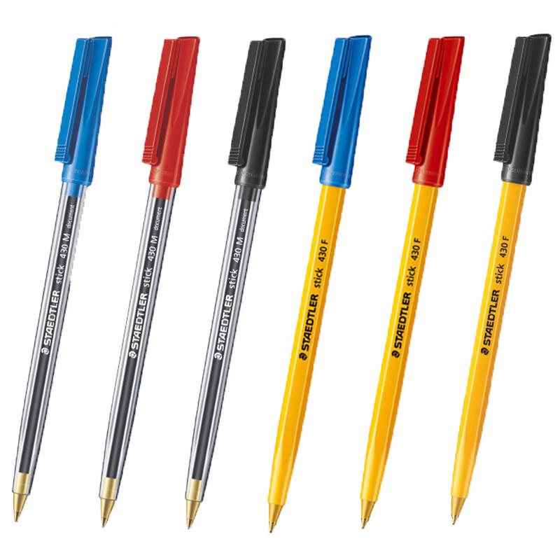 Шариковая ручка Staedtler 430 F-3, 0,5 мм, синие чернила