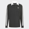 Adidas 3 Stripes Rugby Long Sleeve Polo Ke3576