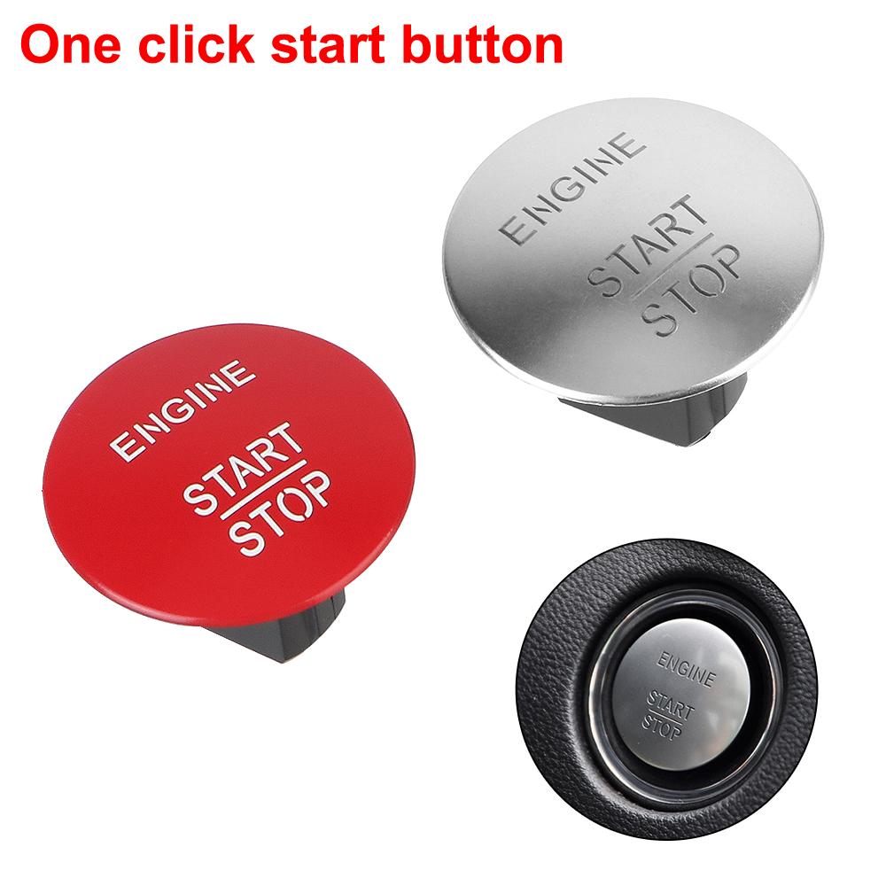 For Mercedes Benz W204 W205 W212 W221 W166 W251 C E GLC Class One Click Start Button Replace Keyless Switch Car Engine Ignition