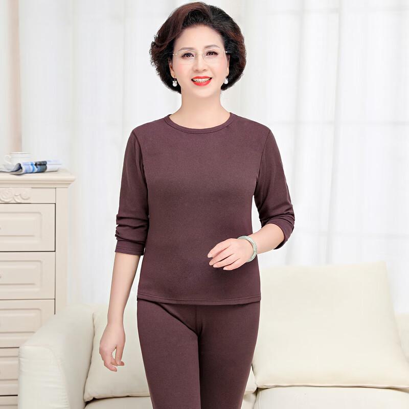 Elderly Men's Thick Winter Lounge Wear Set