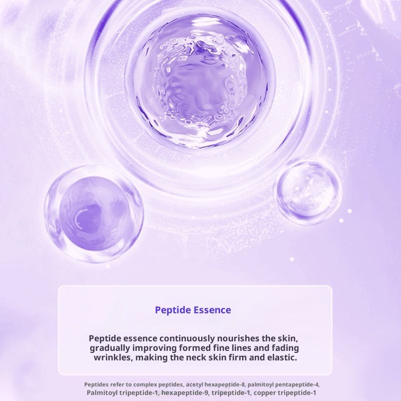 Polypeptide Compact and Light-striated Neck Film Desalinizes Fine-striated and Smooth Moisturizing Neck Care Neck Patch