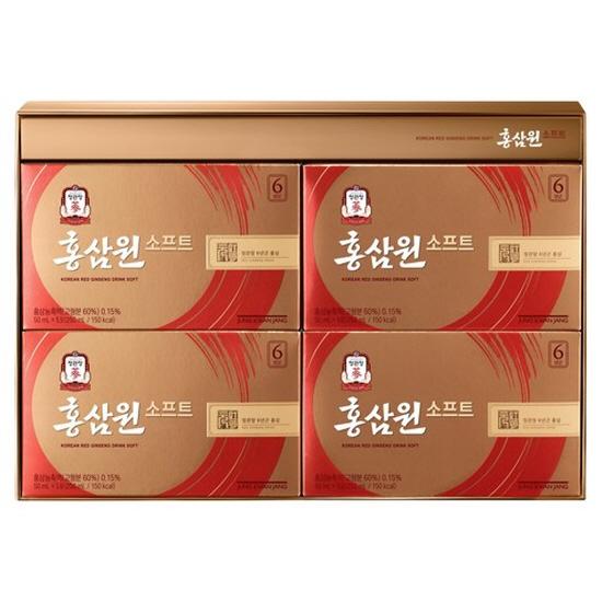 CheongKwanJang Hong Sam Won Soft Korean Red Ginseng Drink 1L x 1