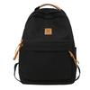 Color Solid Simple Letter Decoration Student Leisure Backpack School For